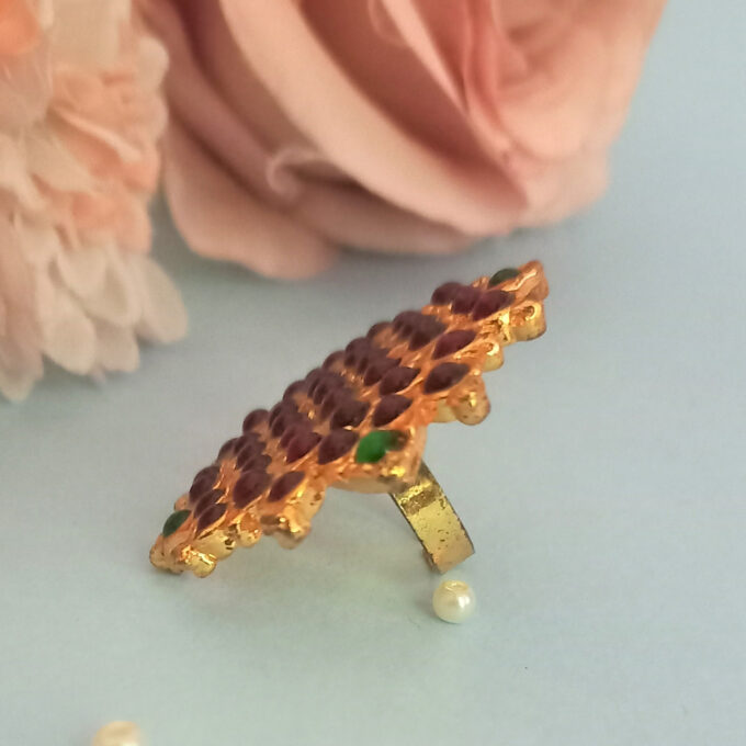 Adjustable Temple Finger Ring