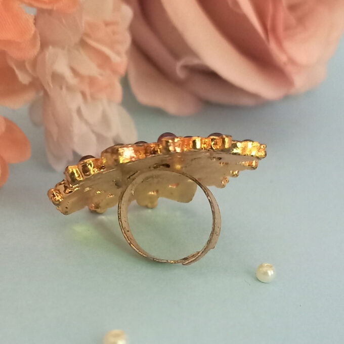 Adjustable Temple Finger Ring
