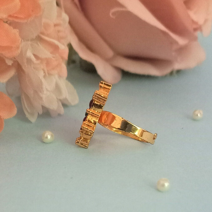 Adjustable Temple Finger Ring