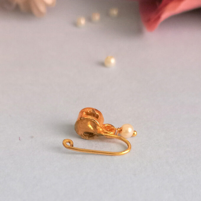 Press Style/ Clip on Nose pin