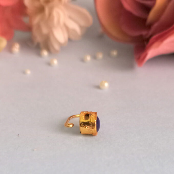 Press Style/ Clip on Nose pin