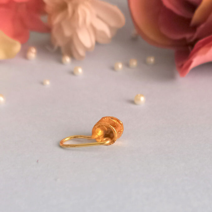 Press Style/ Clip on Nose pin