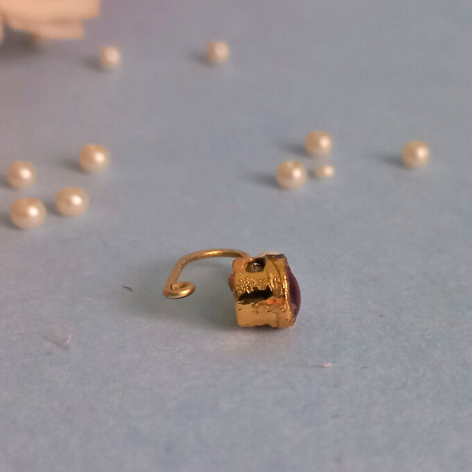 Press Style/ Clip on Nose pin