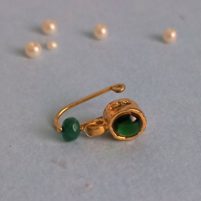 Press Style/ Clip on Nose pin