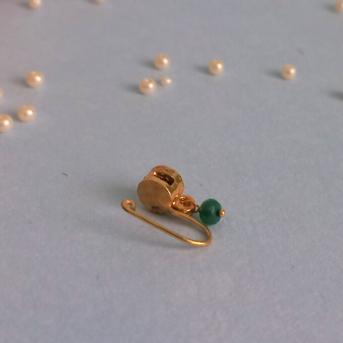 Press Style/ Clip on Nose pin